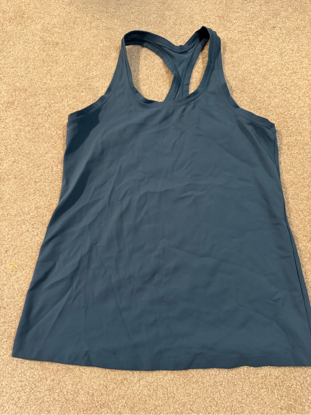 CRZ Yoga Women’s Racerback Tank Top in slate/teal